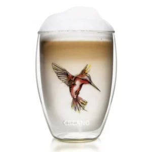 Creano Thermoglas Doppelwandig “Hummi” – Rot – 250ml