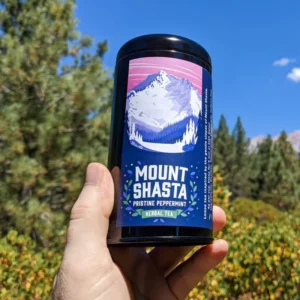 Novelteas – Mount Shasta – Makellose Pfefferminze – Loser Tee mit Lesezeichen 56g