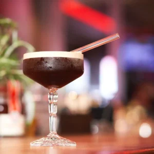 10 Grüne Glastrinkhalme Familienbande 15 cm