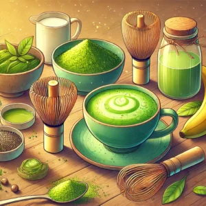 Matcha Tee Zubereitung und Rezeptideen